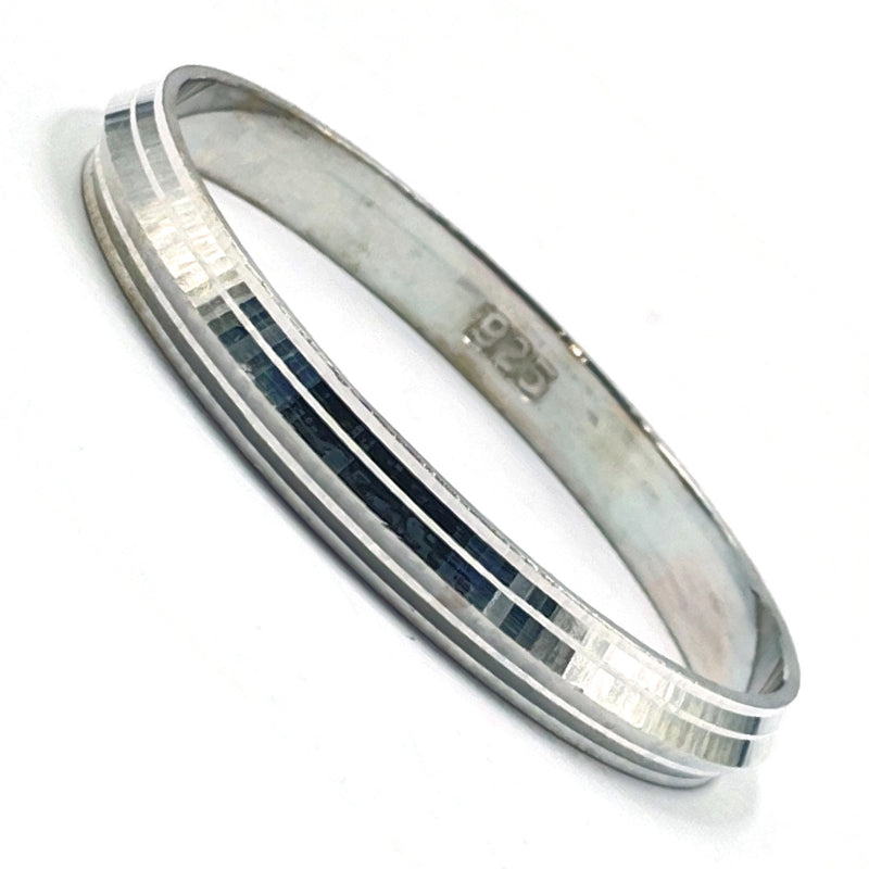 pure silver jointless kara small bangle bracelet for kids childrens –  Karizma Jewels